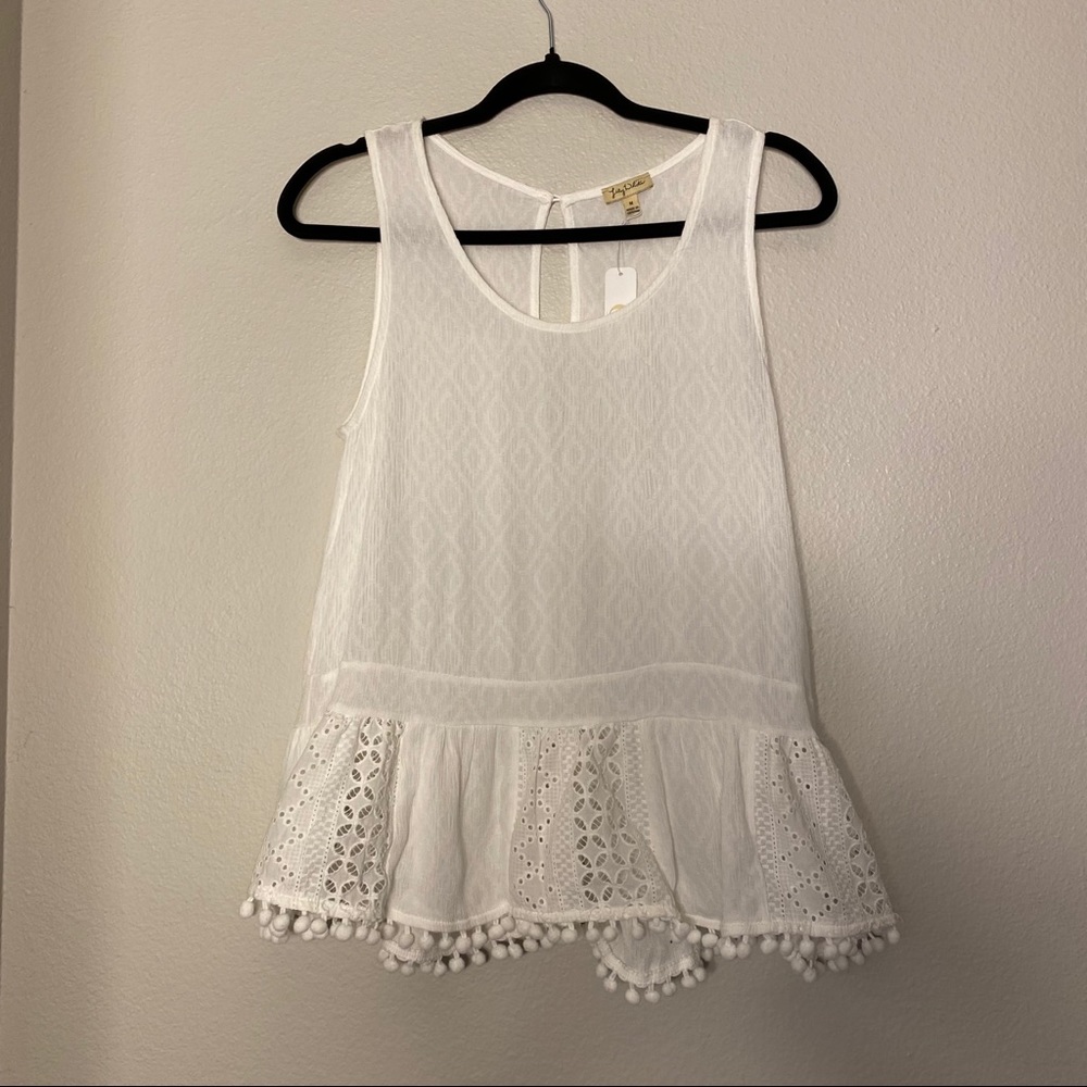 Red Dress Boutique White Top